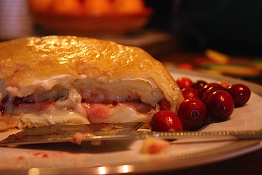 Brie With Cranberries