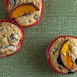 Blueberry-Peach Bran Muffins