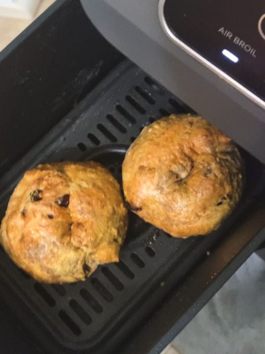 Air Fryer Pumpkin Bagels | Crisp And Chewy!