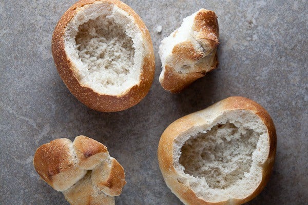 Seafood Chowder in Bread Bowls 2