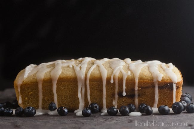 Blueberry-Lavender Coffee Cake | Healthy. Delicious.