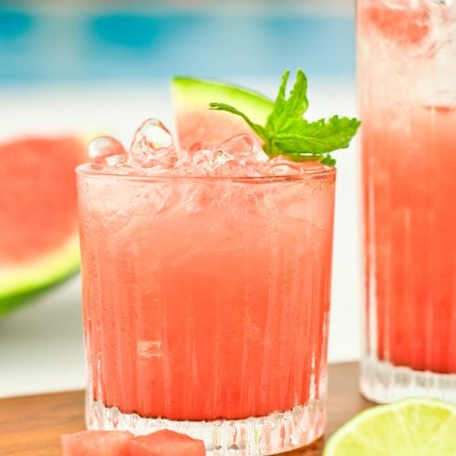 Sparkling Watermelon Mocktail | Healthy Delicious