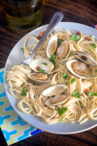 Steamed Clams With Chorizo Oil | Healthy Delicious