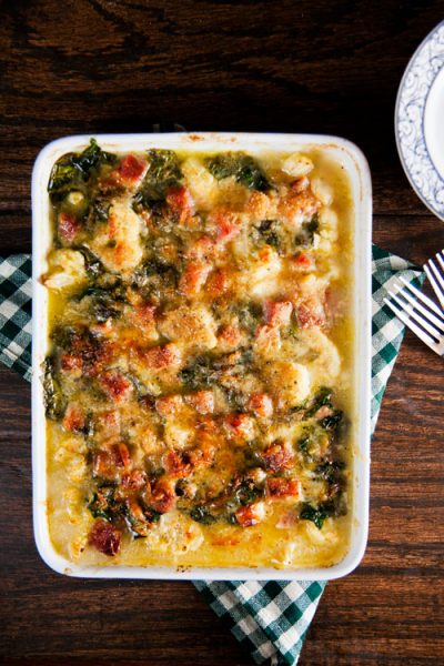 Cauliflower And Chard Gratin | Healthy Delicious