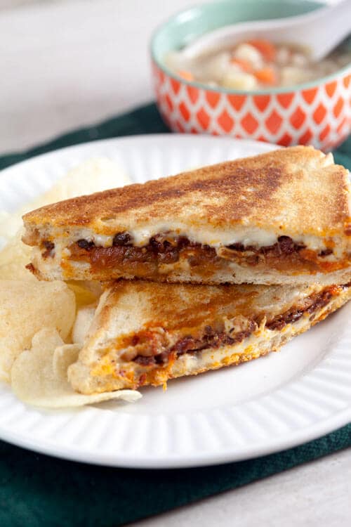 Italian Eggplant Grilled Cheese | Healthy Delicious