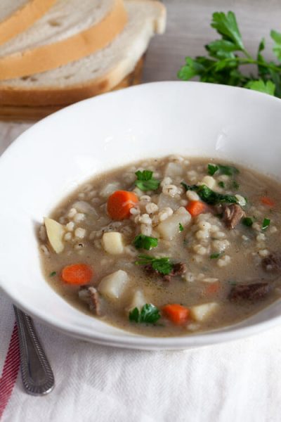 Irish Lamb And Barley Soup With Turnips Healthy Delicious