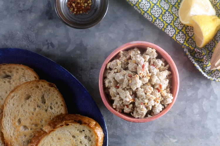 Tahini Chickpea Salad