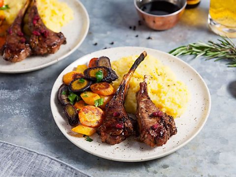 Vanilla Balsamic Lamb Chops Recipe Healthy Delicious