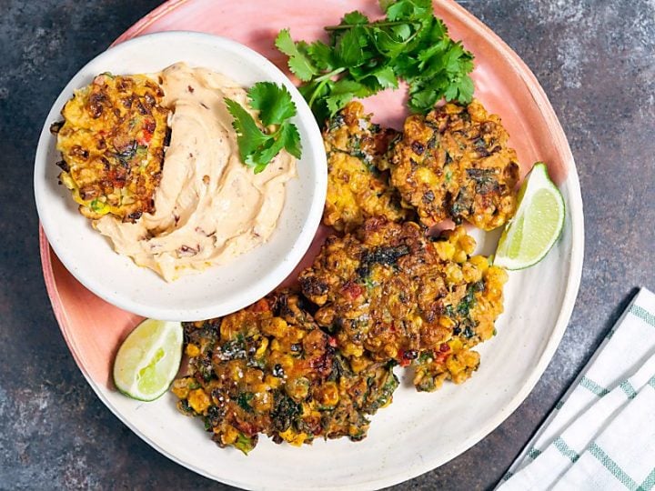 Spicy Corn Fritters With Chipotle Dip Dairy Free Healthy Delicious