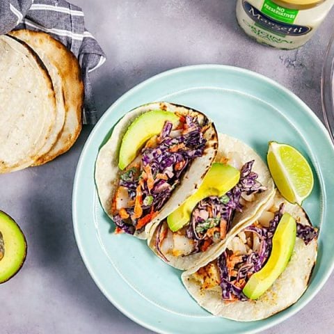 Grilled Fish Tacos | Healthy Delicious