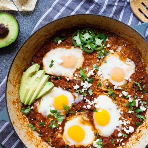 Salsa Poached Eggs With Chorizo (Paleo, Whole 30, Gluten Free ...