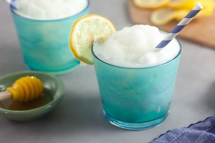 Easy Frozen Lemonade Recipe With Honey | Healthy Delicious