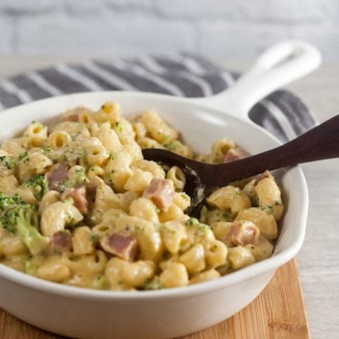 Ultra Creamy Stovetop Mac And Cheese With Broccoli + Ham | Healthy ...