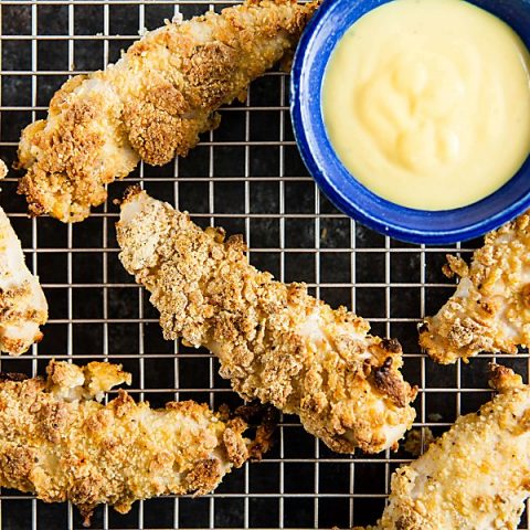 Baked buttermilk chicken tenders recipe