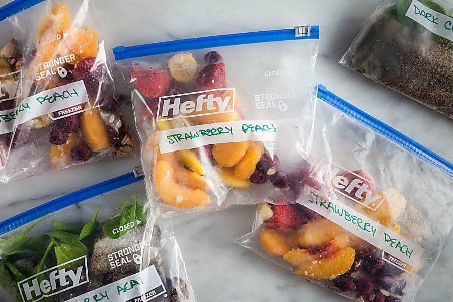 Hefty Slider Freezer Bags, Quart Size, 74 Count