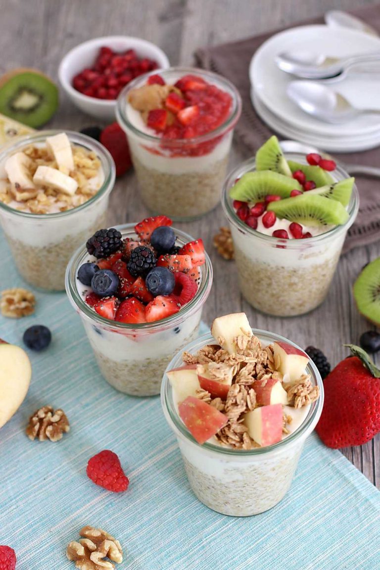 5 Healthy And Delicious Overnight Oats Ideas (Gluten-Free And Dairy ...