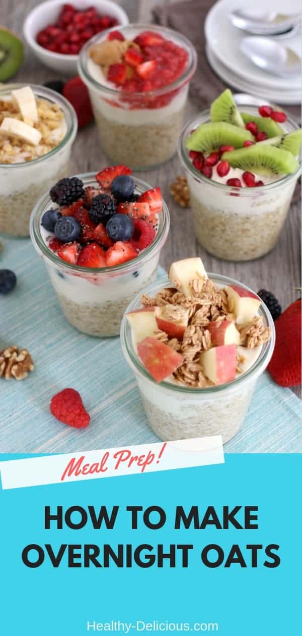 5 Healthy And Delicious Overnight Oats Ideas (Gluten-Free And Dairy ...