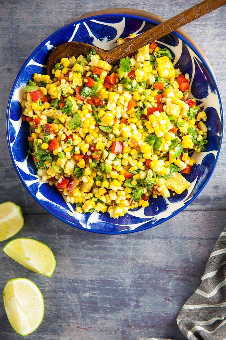 5-Minute Summer Corn Salad With Curry And Lime (Gluten-Free) | Healthy ...