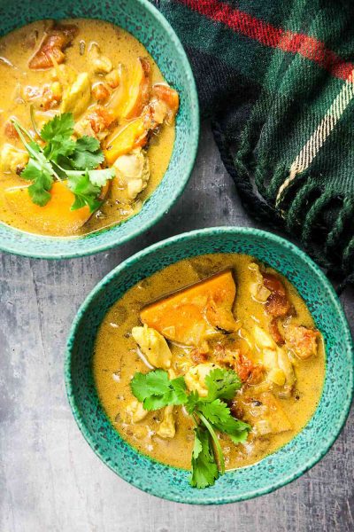 Chicken Sweet Potato Soup | Healthy Delicious