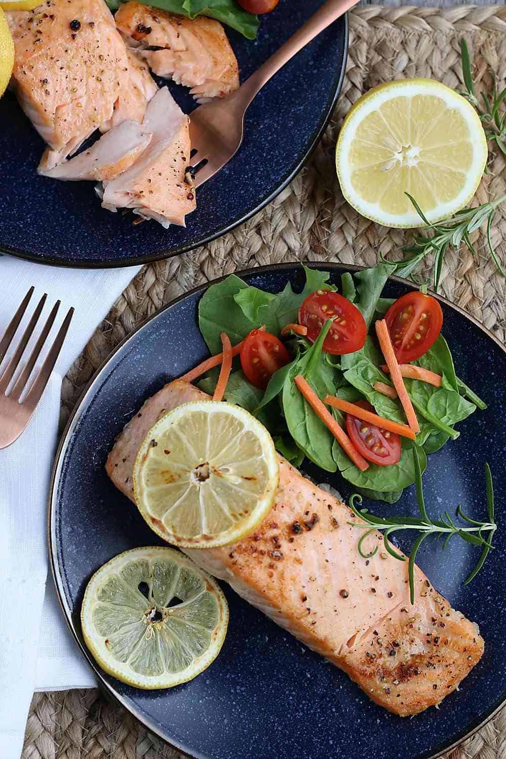 Air Fryer Salmon {30 Minute Meal} - The Girl on Bloor