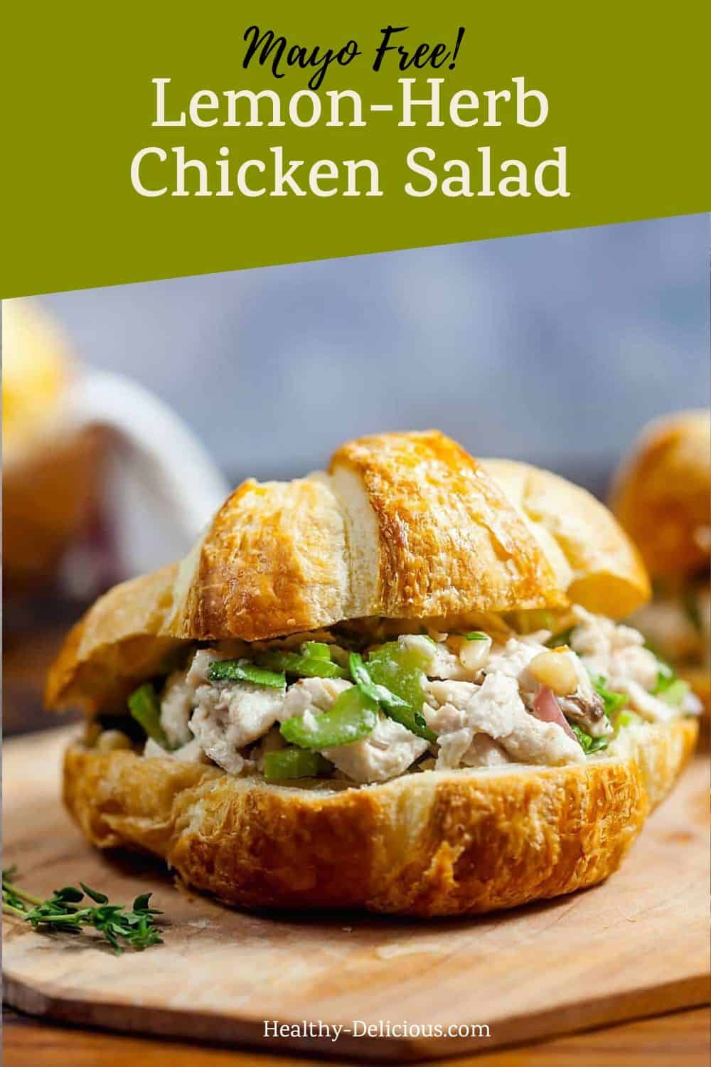 Mayo-Free Chicken Salad | Healthy Delicious