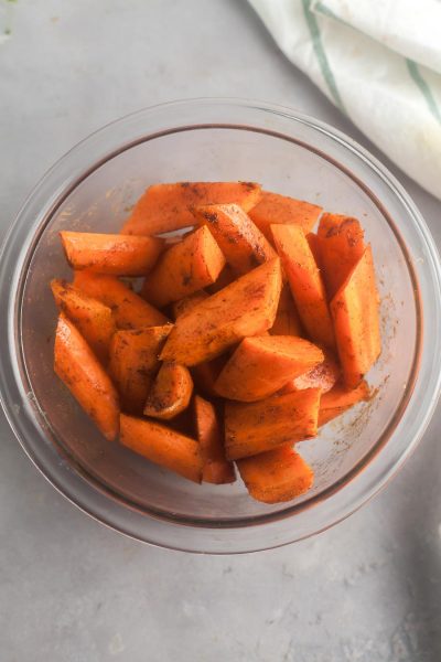 Roasted Carrots With Moroccan Spices