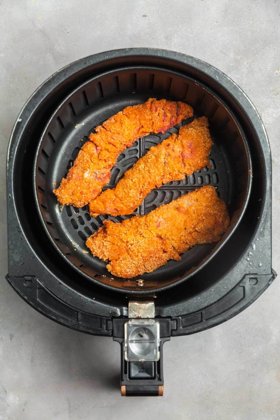 Spicy Air Fryer Steak Fingers With Dill Pickle Dip