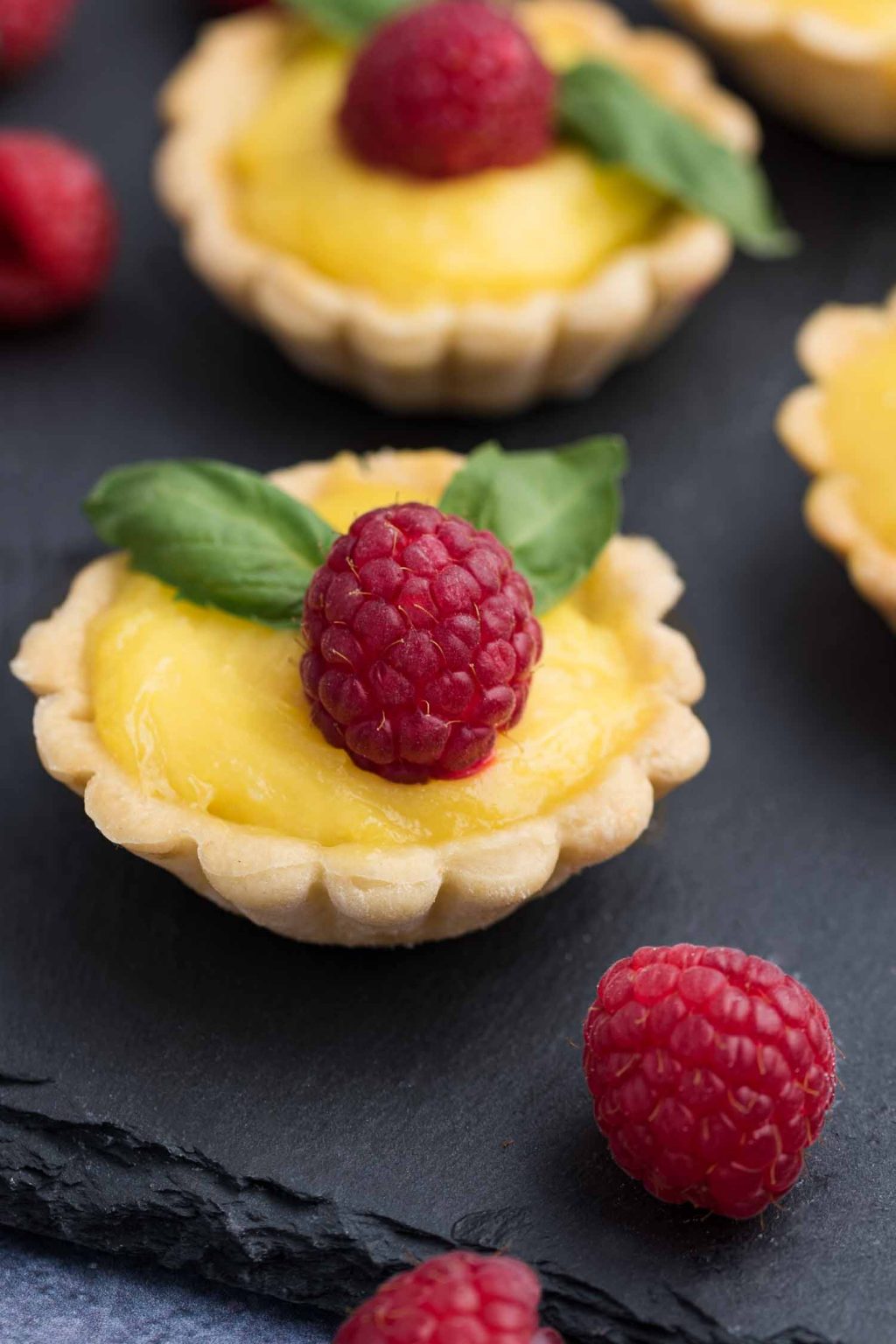 Mini Lemon Curd Tarts Healthy Delicious