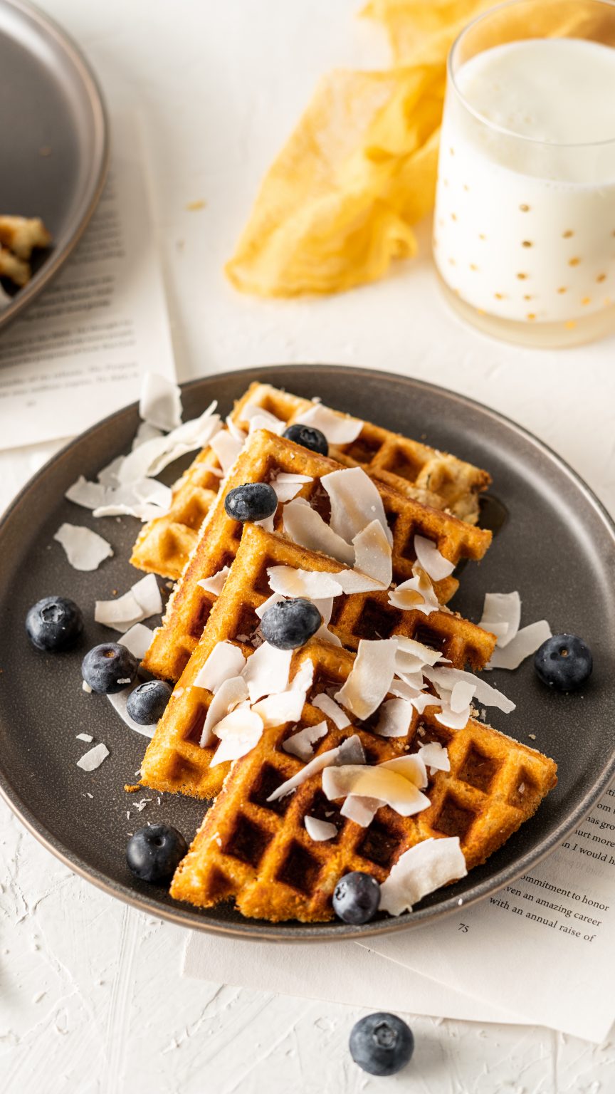 Almond Flour Keto Waffle Recipe Healthy Delicious