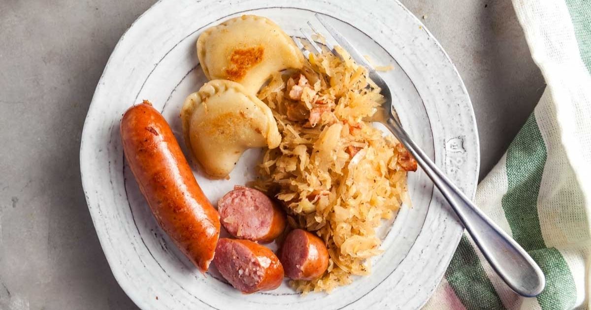 Easy Kapusta Polish Braised Sauerkraut With Bacon