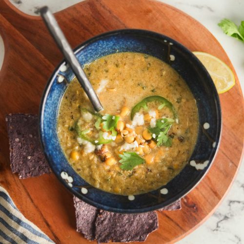 Mexican Street Corn Chowder Healthy Delicious